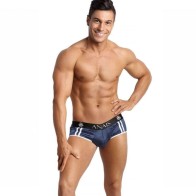 Anais Men - Attractive Open-Back Navy Bikini