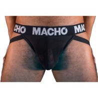 Macho MX25NN Black Jock Strap Size S - Ultimate Comfort