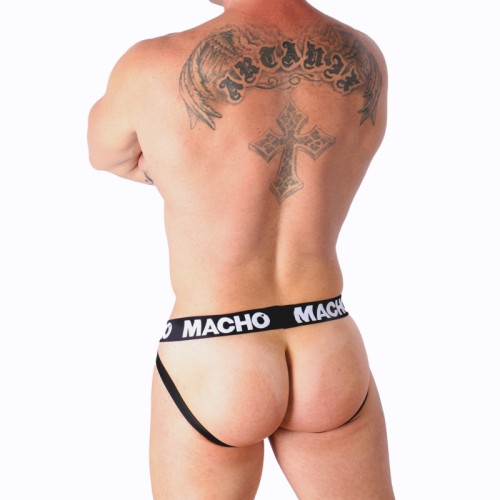 Macho MX26X1 White Mesh Jock Description