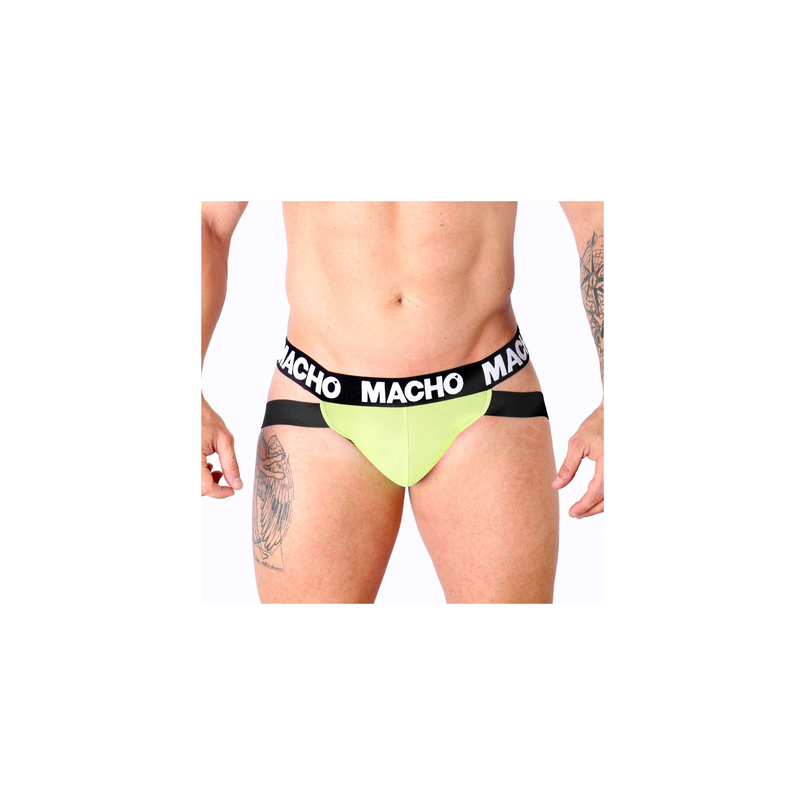 Macho MX28F Yellow Jockstrap XL - Comfortable and Supportive