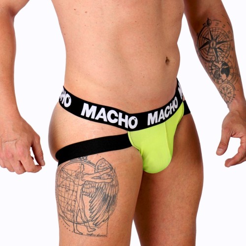 Macho Mx28fa Jock Amarillo XL - Cómodo y de Soporte