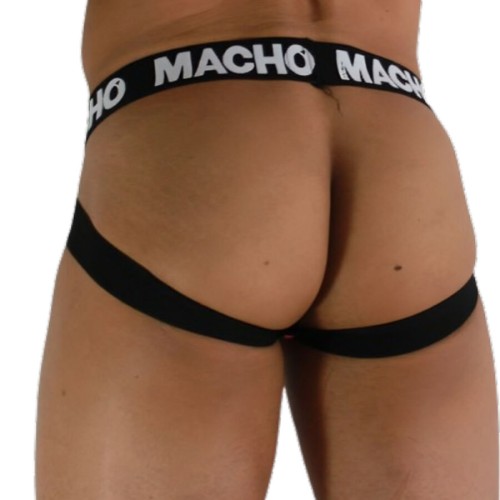 Macho - Jockstrap Militar Rojo MX28MR para Hombres