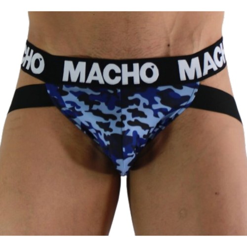 Jockstrap Militar Azul MX28MA