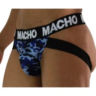 Jockstrap Militar Azul MX28MA