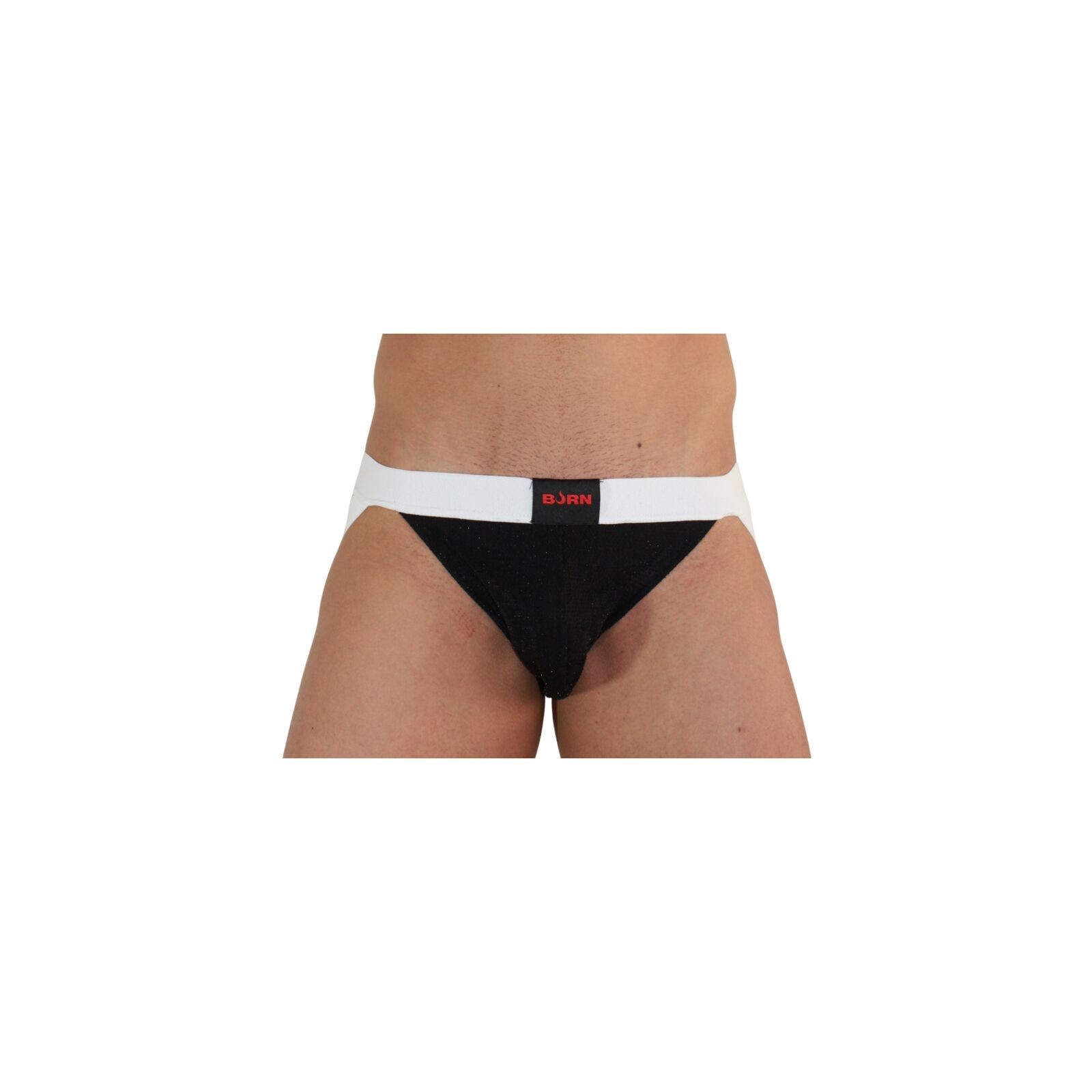 004 Shiny Jock Black White S