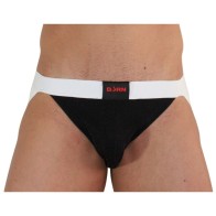 004 Shiny Jock Black White S