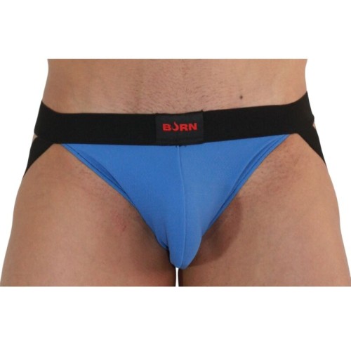 Jockstrap 008 Azul/Negro para Estilo y Comodidad