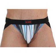 Jockstrap Multicolor / Negro de BURN para Máximo Confort