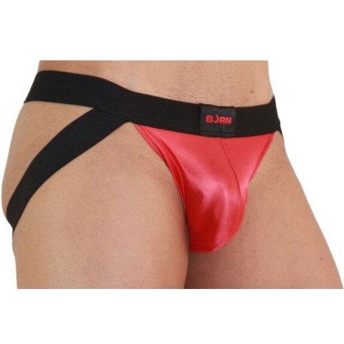 Burn 010 Jock Strap Red/Black for Sensual Style