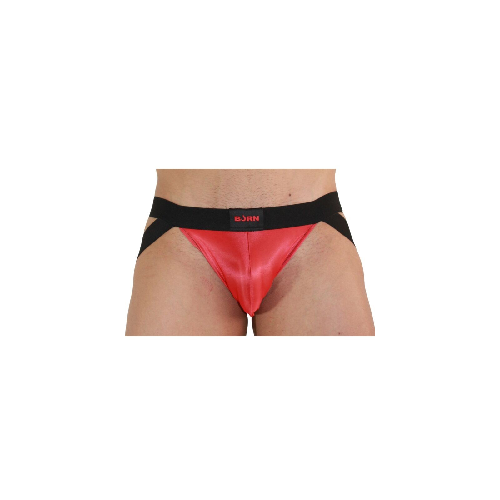 BURN 010 Jock Red/Black Unique Design and Comfort