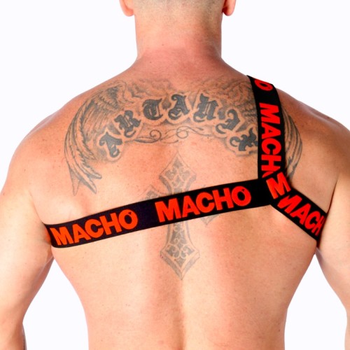 Macho Arnés Romano Rojo S/M