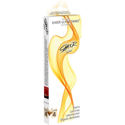 Dams Latex Oral Barrier Vanilla - Safe Pleasure