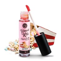 Secretplay Vibrant Kiss Lip Gloss - Sweet Popcorn Flavor