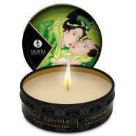 Shunga Mini Caress By Candlelight Green Tea Massage Candle 30ml