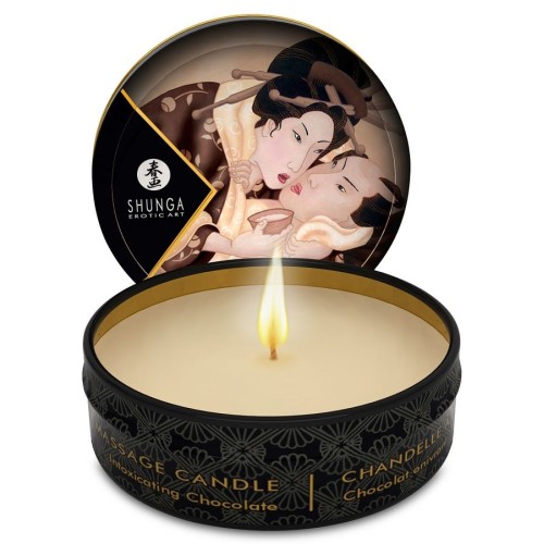 Shunga - Mini Caress Chocolate Massage Candle 30ml