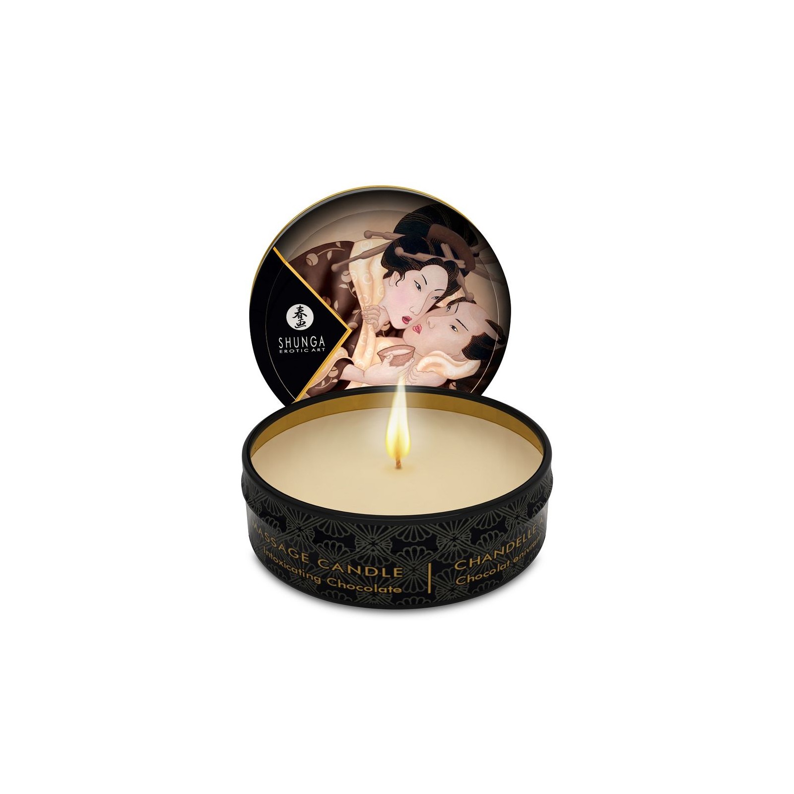 Shunga - Mini Caress Chocolate Massage Candle 30ml