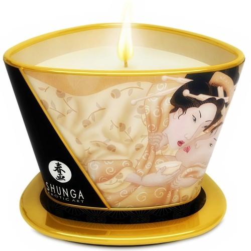 Shunga Massage Candle - Vanilla 170ml