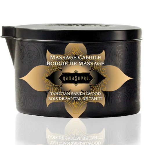 Kamasutra Vanilla Sandalwood Massage Candle for Intimate Moments