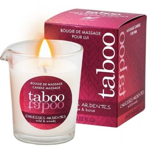 Taboo Massage Candle - Exquisite Fern Aroma for Him