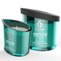 Senze Tranquility Massage Candle Mint Rose Orange