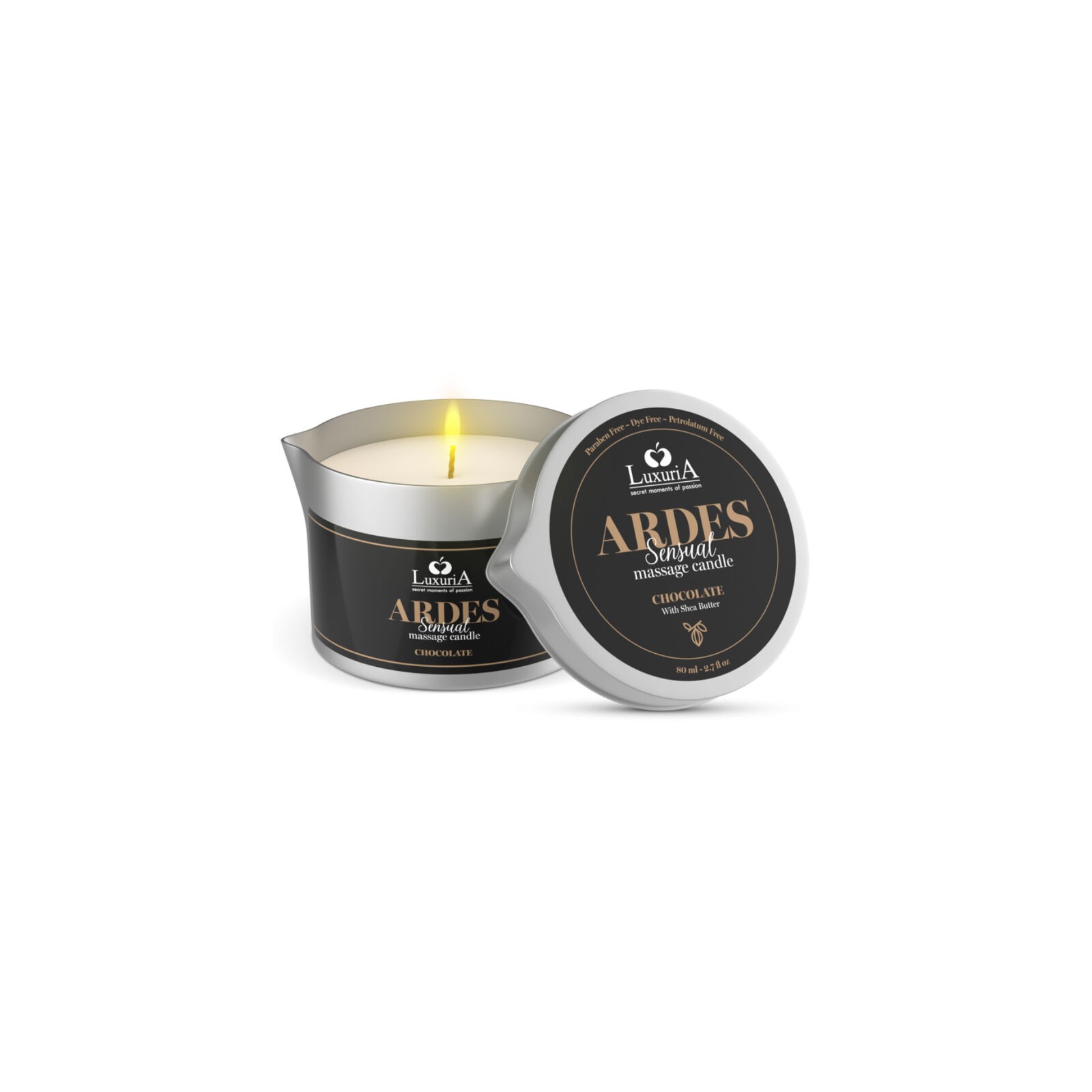 Luxuria Chocolate Massage Candle for Intimate Moments