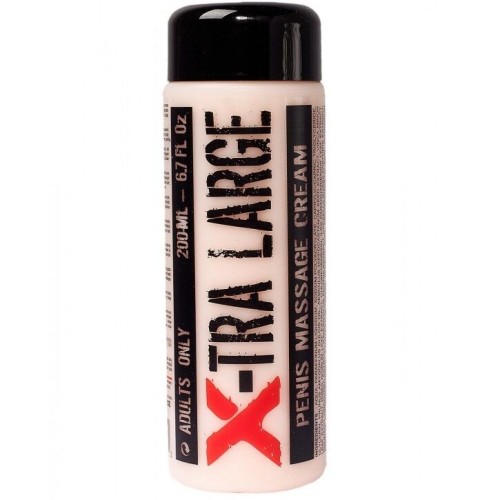 Crema de Masaje Masculina XTRA Large para Mejor Rendimiento