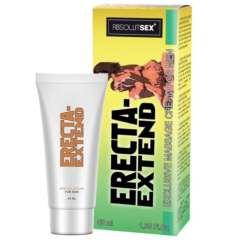 Erecta Extend Crema Retardanta Y Refrescante 40ml - Prolonga Tu Placer