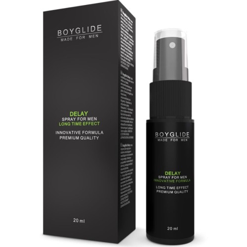 Spray Retardante Boyglide para Mayor Intimidad