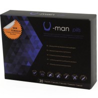 U Virility Size Enhancement Pills 30 Capsules