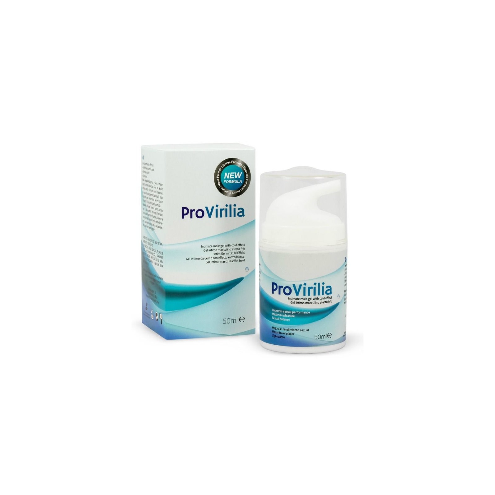 500 Cosmetics - Provirilia Gel Vigorizante Masculino - Potencia Tu Rendimiento