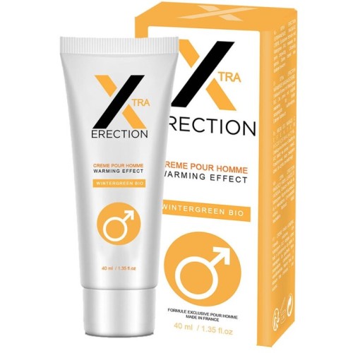 X Erection Crema Calor - Acelerador de Placer