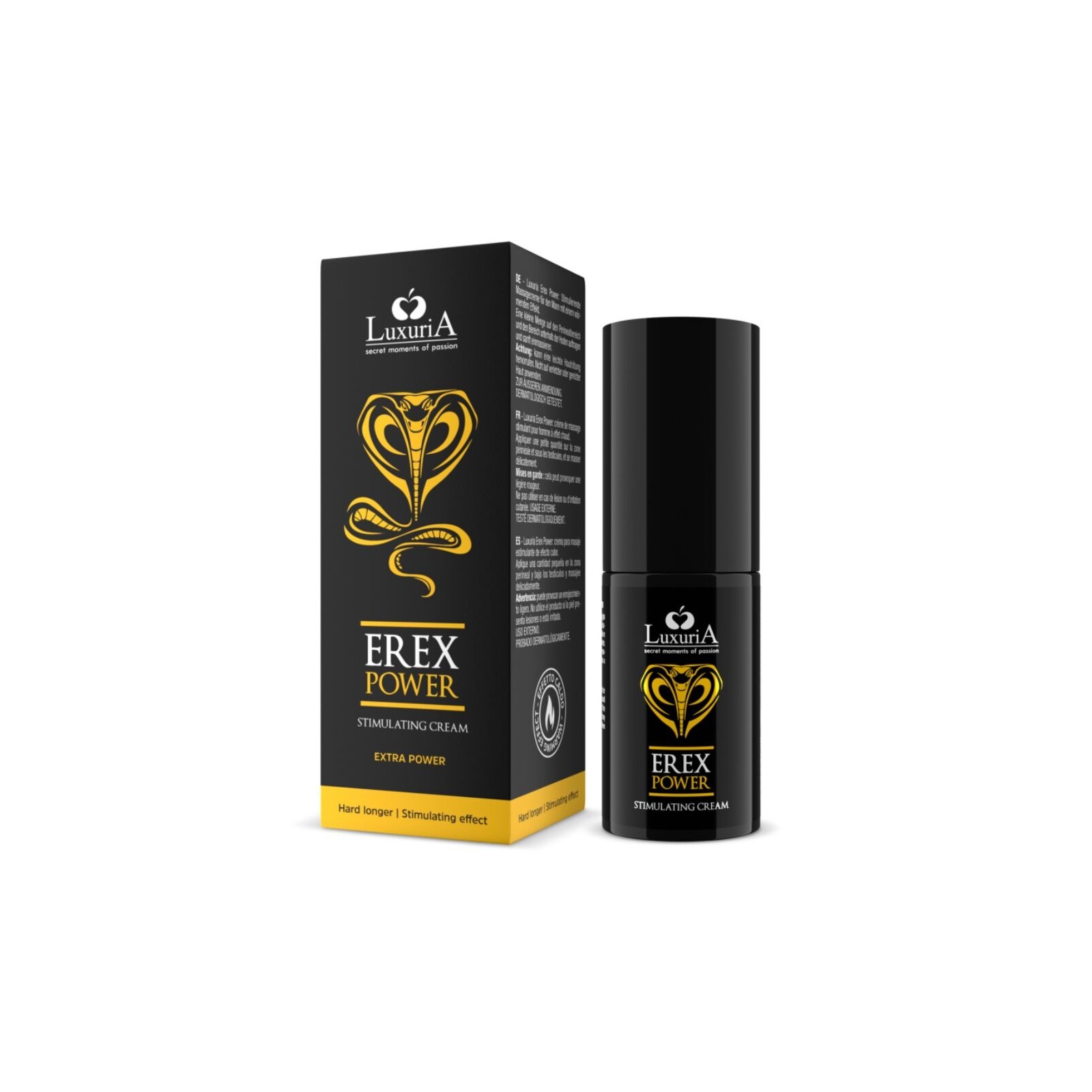 Erex Power Crema De Ereccion 30 Ml - Mejora Tu Rendimiento