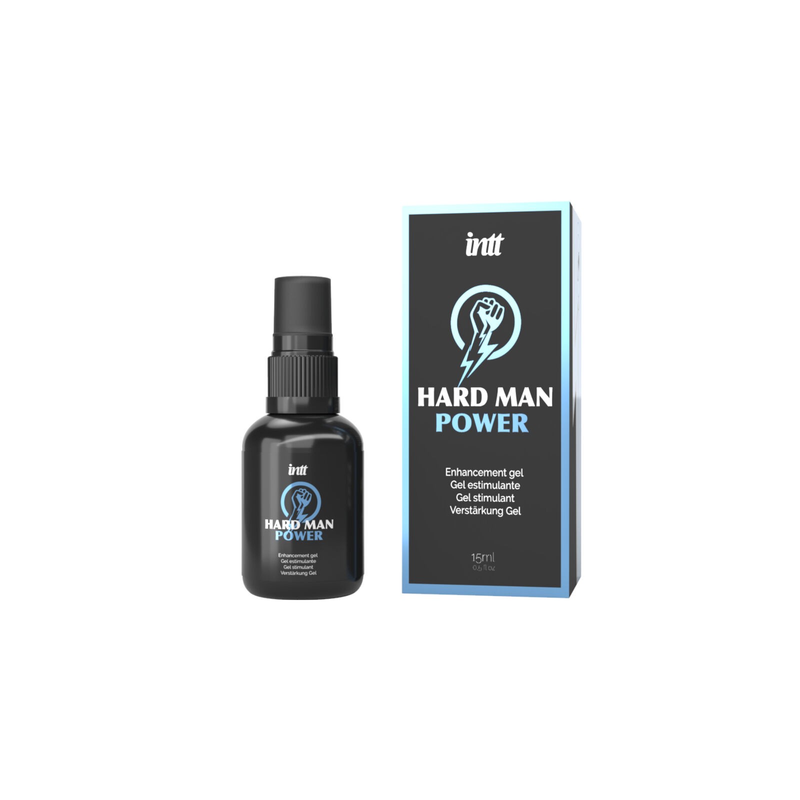 Intt Hard Man Power Gel para Placer Aumentado