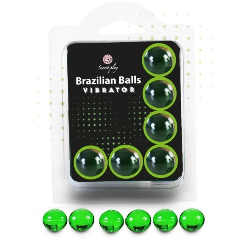 Secretplay 6 Brazilian Balls Vibrator - Foreplay Fun