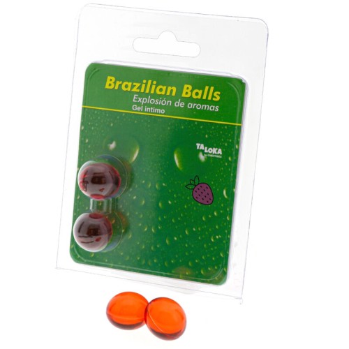 Brazilian Balls - Experiencia de Gel Íntimo de Fresa