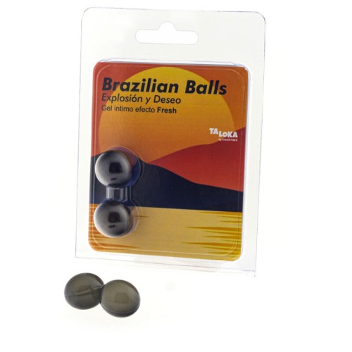 Brazilian Balls Gel Excitante Efecto Frescor 2 Bolas