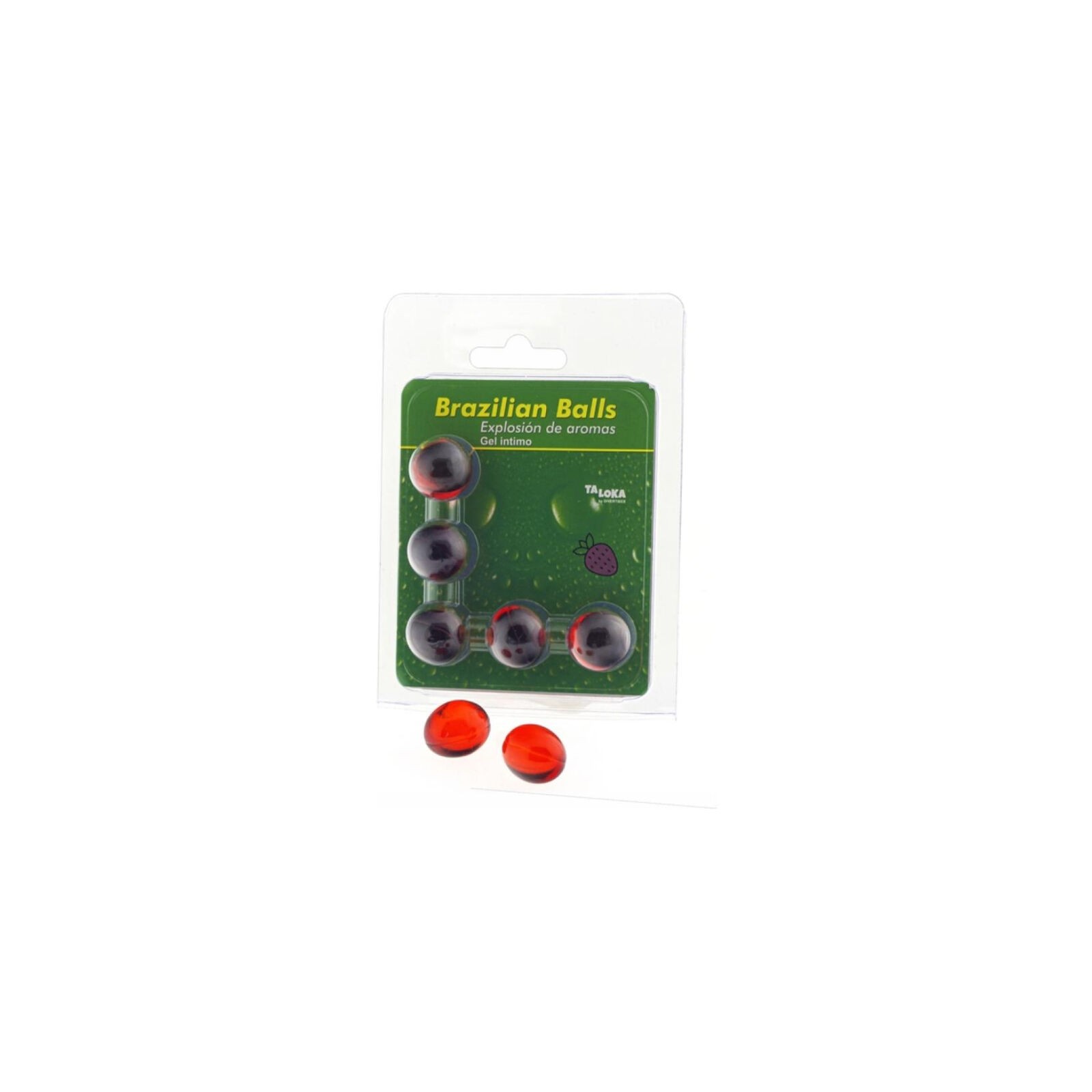 Brazilian Balls Gel Intimate Strawberry 5 Balls