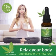 Cibidil CBD Oil 15% | Relax and Unwind