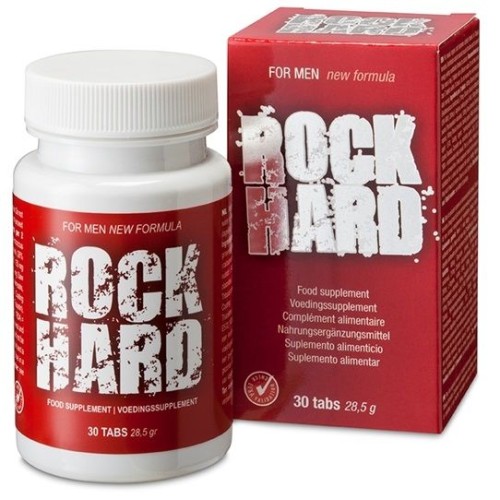 Cobeco - Rock Hard Aumento Potencia 30 Cápsulas | Soporte Natural