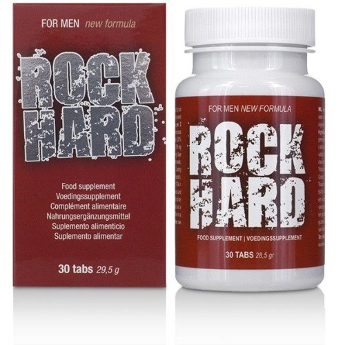 Cobeco - Rock Hard Aumento Potencia 30 Cápsulas | Soporte Natural