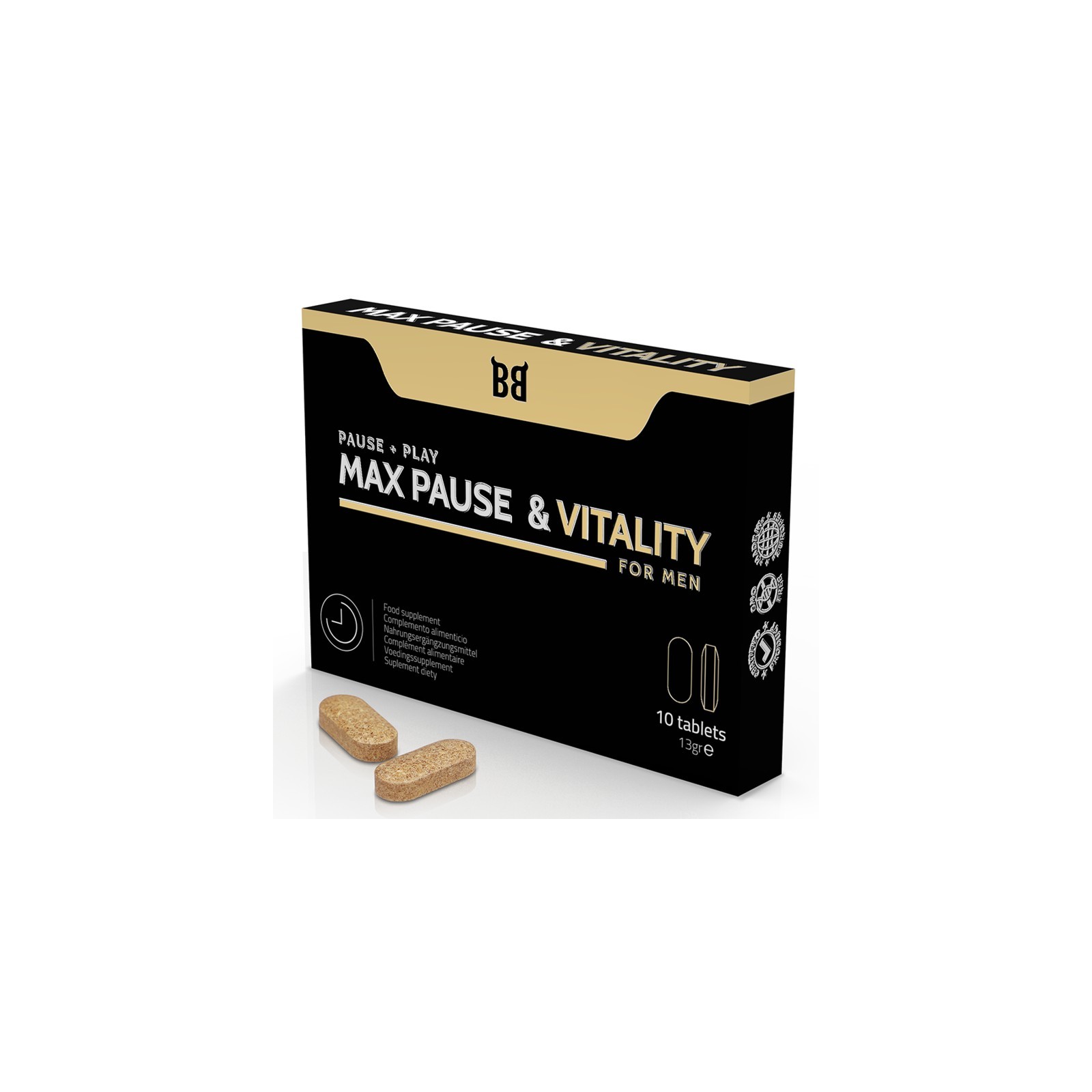 Max Pause & Vitality Delay Capsules for Enhanced Performance