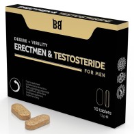 Erectmen & Testosteride Male Potency and Testosterone 10 Capsules