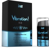 INTT - Gel Vibrador con Efecto Frío 15ml