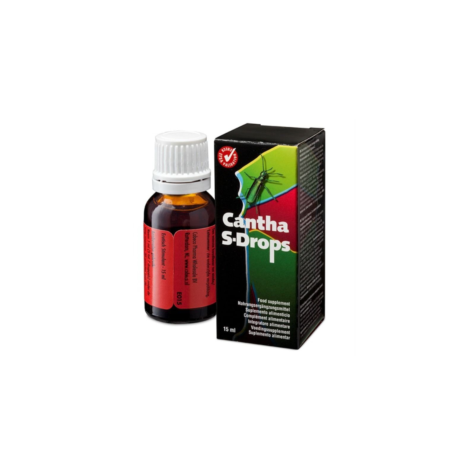 Cobeco Cantha S-Drops Love Drops 15 ml - Boost Your Passion