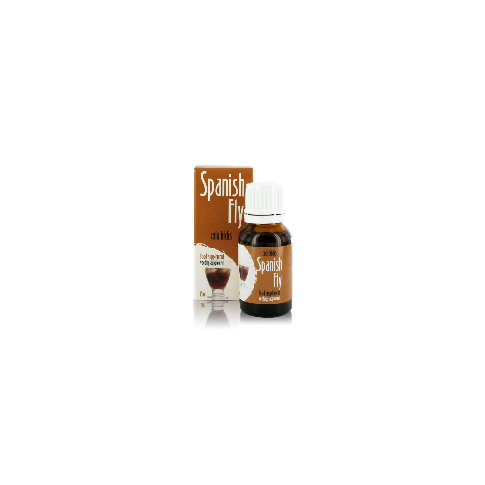 Cobeco - Spanish Fly Cola Kicks Gotas Estimulantes 15ml para Deseos Mejorados