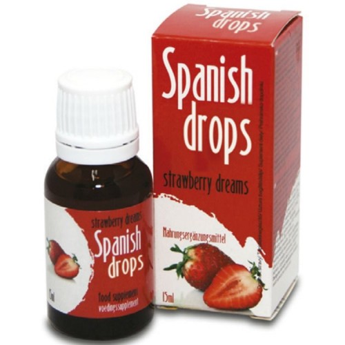 Cobeco Spanish Fly Strawberry Dreams Drops for Intimacy