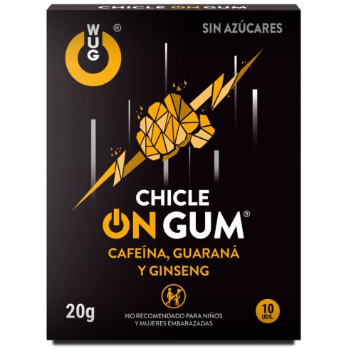 On Caffeine, Ginseng, and Guarana Chewing Gum - Energy Booster