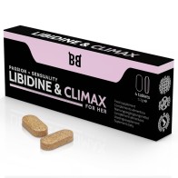 Libidine & Climax Aumento de Líbido Para Mujer - 4 Cápsulas