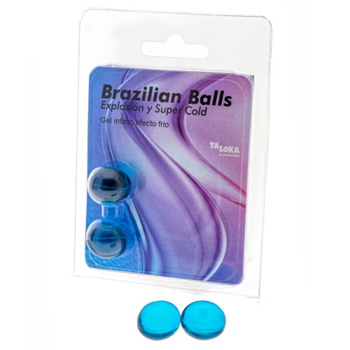 Brazilian Balls Gel Excitante Efecto Frío - Pack Placer