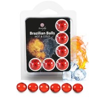 Set 6 Bolas Brasileñas Efecto Frío y Calor